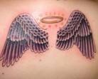 Asa de anjo para tatuagens, fotos
