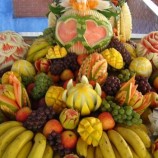 Fotos de decoração de mesa de frutas