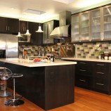Decoração de bancada de cozinha