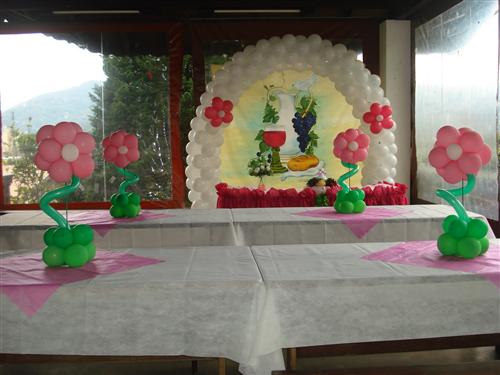 DECORA u00c7ÃO DE PRIMEIRA COMUNHÃO COM BAL u00d5ES # Decoração De Festa Para Primeira Comunhão DECORA u00c7ÃO DE PRIMEIRA COMUNHÃO COM BAL u00d5ES # Decoração De Festa Para Primeira Comunhão