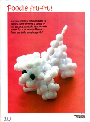 bichinhos de miçangas poodle1