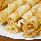 Massa de panqueca salgada simples