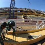 Fotos das obras do Maracanã