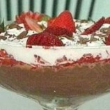 Creme de chocolate com morango – Receita