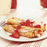 Massa de panqueca doce americana
