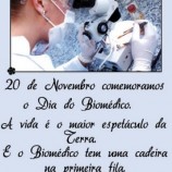 Mensagens para dia do biomédico