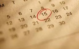 Calendário de feriados e folgas servidor público 2013