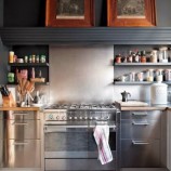 Decoração com quadros na cozinha