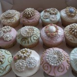 Fotos de cupcakes decorados para casamento