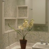Projeto de banheiro social bonito