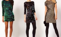 Moda dos Vestidos Brilhantes