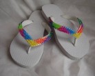 Curso gratuito de bordado em havaianas