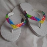 Curso gratuito de bordado em havaianas