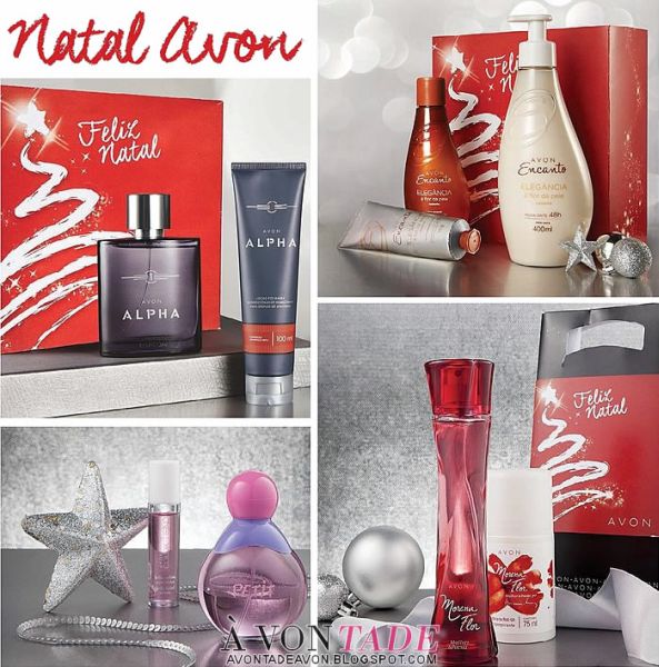 Algumas opções de kit de Natal Avon 2015 (Foto: avontadeavon.blogspot.com.br) 