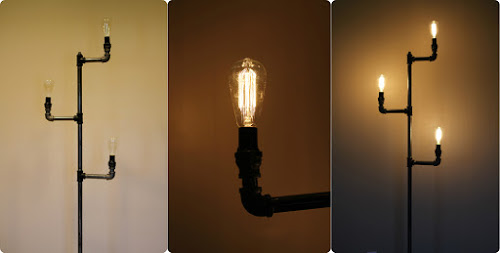 Luminária com cano galvanizado tem visual rústico, mas diferencia os seus espaços (Foto: howaboutorange.blogspot.com.br) 