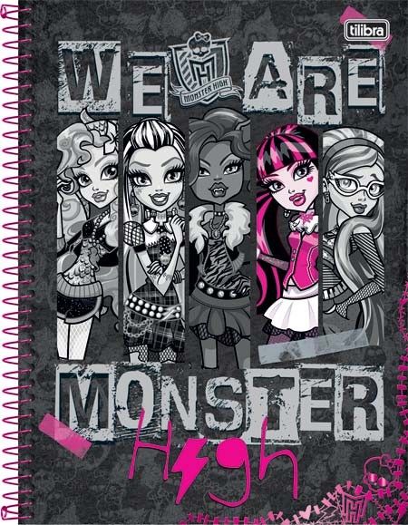 O material escolar da Monster High 2016 vai fazer o maior sucesso com os seus filhos (Foto: tilibra.com.br)