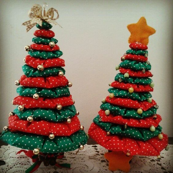 25 Ideias de Artesanato em Tecido para o Natal Artesanato Vintage Passo A Passo ~ 25 Ideias de Artesanato em Tecido para o Natal