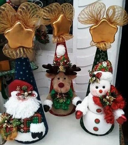 Sugestões de Artesanato em Tecido para o Natal