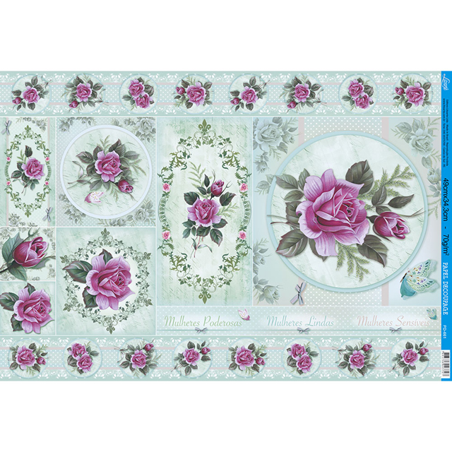 Papel para Decoupage