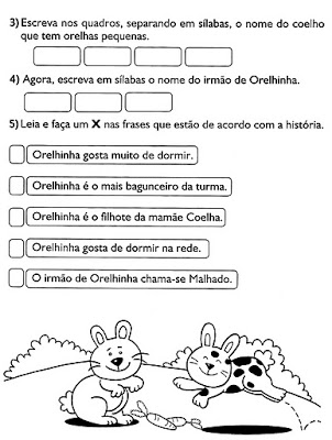 Dicas de Atividades de Páscoa para Educação Infantil para Imprimir