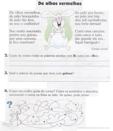 Dicas de Atividades de Páscoa para Educação Infantil para Imprimir