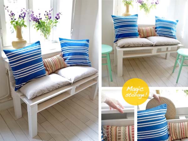 como fazer sofa de pallet