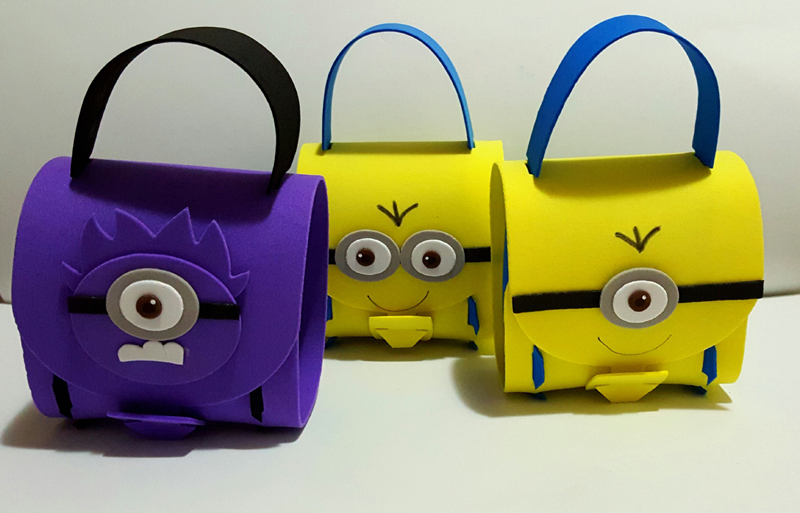 minions de eva mochila