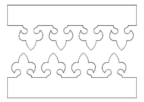 coroas moldes 