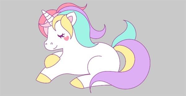 Como desenhar um unicórnio passo a passo  Unicornio desenho, Unicórnio,  Desenhos kawaii