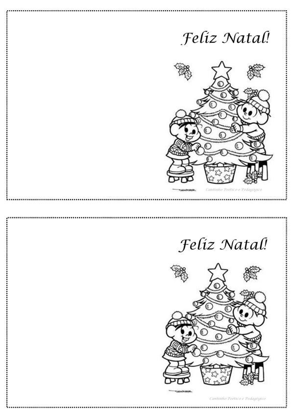 cartões de natal para imprimir