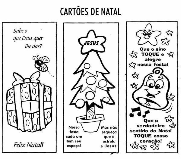 cartões de natal para imprimir gratis