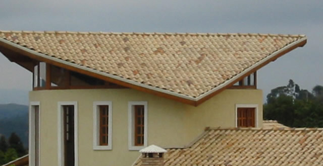 Fotos de telhados de casas modernas