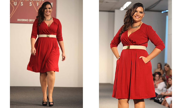 Moda Plus Size para o inverno 2012