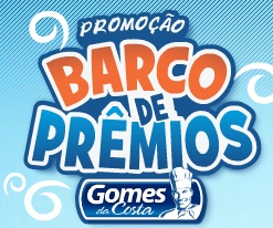 Promoção Barco de Prêmios Gomes da Costa – Cadastro