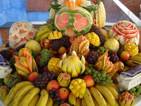 FOTOS DE DECORAÇÃO DE MESA DE FRUTAS FOTOS DE DECORAÇÃO DE MESA DE FRUTAS