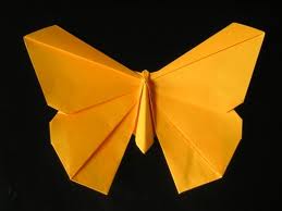 Como fazer origami de borboleta passo a passo