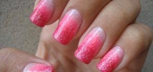 Aprenda a Fazer Unha Ombré Rosa