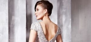 Modelos de Vestidos de Festa com Decote nas Costas