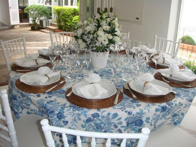 Decoração de bodas de pérola