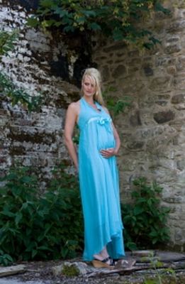 Modelos de Vestidos Longos para Grávidas