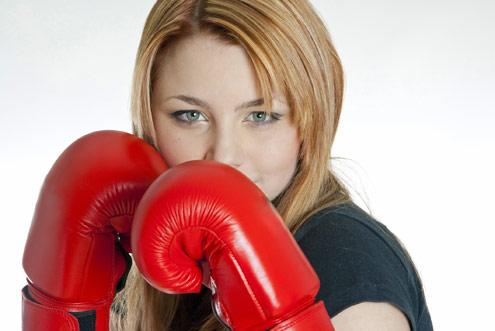 Benefícios do boxe feminino