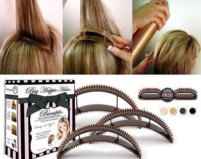 COMO FAZER TOPETE FEMININO COM CABELO SOLTO