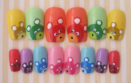 Modelos de Unhas Decoradas com Bichinhos