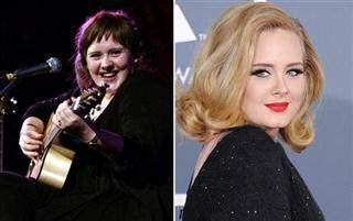 Fotos de Adele antes e depois