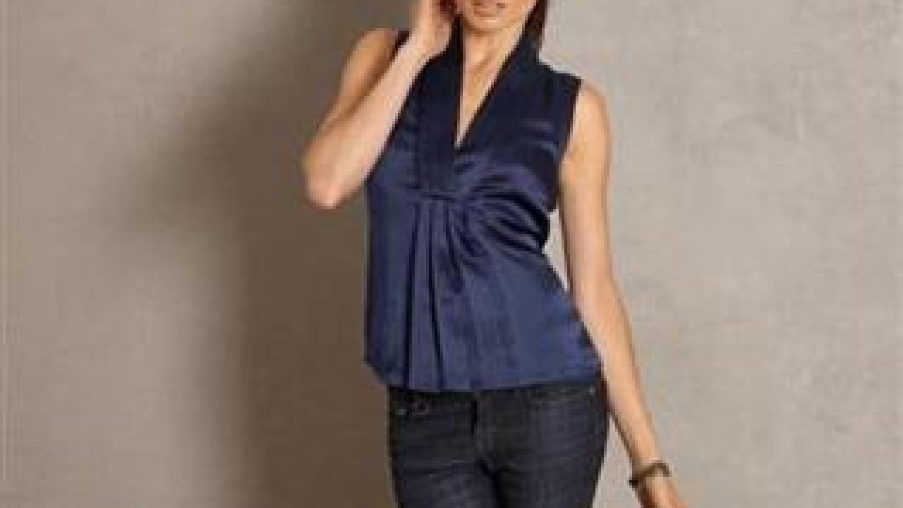 modelo de blusa seda