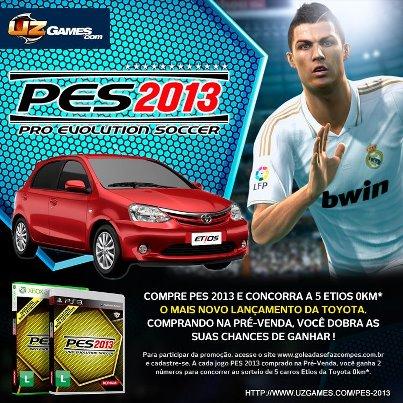 Promoção Goleada se faz com PES – Cadastro