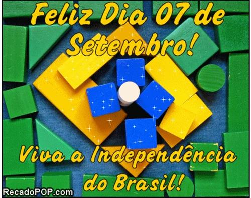 Recados para o Dia da Independência do Brasil