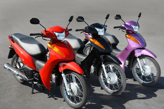 Nova Honda Biz 2013 – Preço, cores