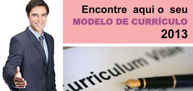 MODELO DE CURRICULUM 2013