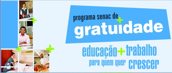 SENAC Minas Gerais – Cursos gratuitos 2013